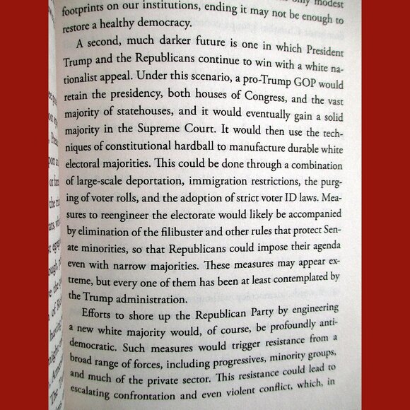 Book: How Democracies Die by Steven Levitsky & Daniel Ziblatt - Picture 11 of 16
